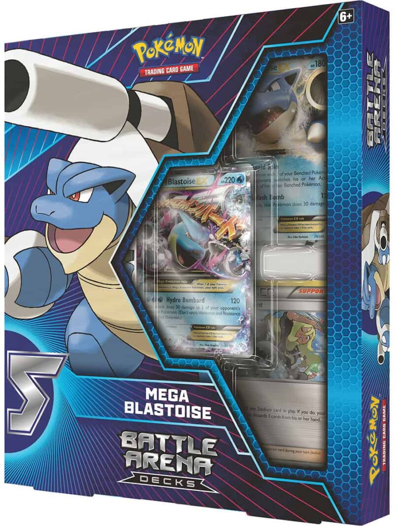 Pokemon Battle Arena Deck med Mega Blastoise