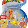 Charmander og Pikachu Figurer