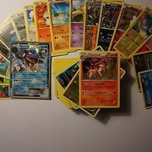 Pakker med Pokémonkort