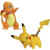 Charmander og Pikachu Figurer