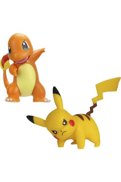 Charmander og Pikachu Figurer