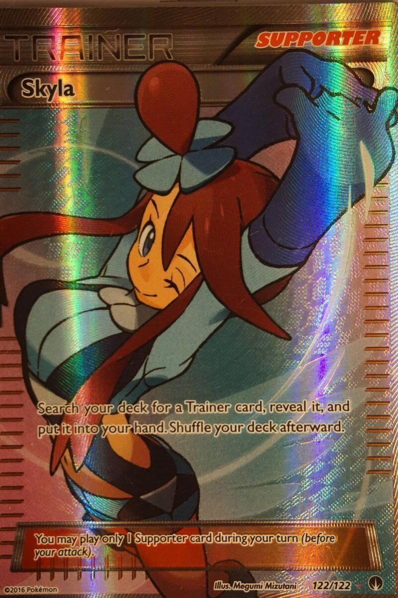 Skyla 122/122 Full Art - Pocket Monster Skyla 122/122 Full Art - Pocket Monster