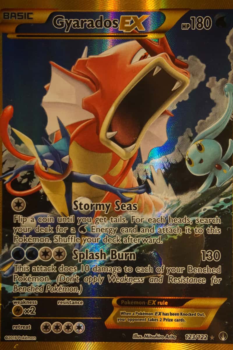 Gyarados EX 123/122 Secret Rare - Pocket Monster
