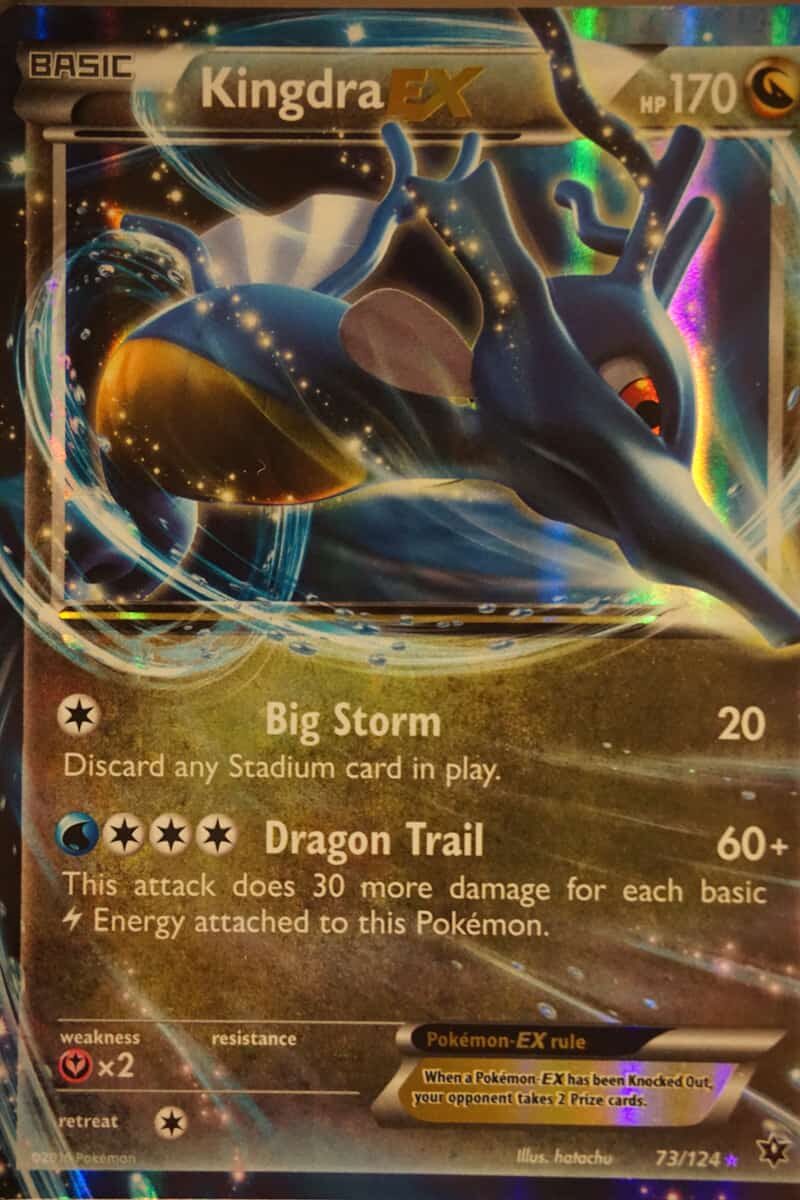Kingdra EX 73/124 - Pocket Monster