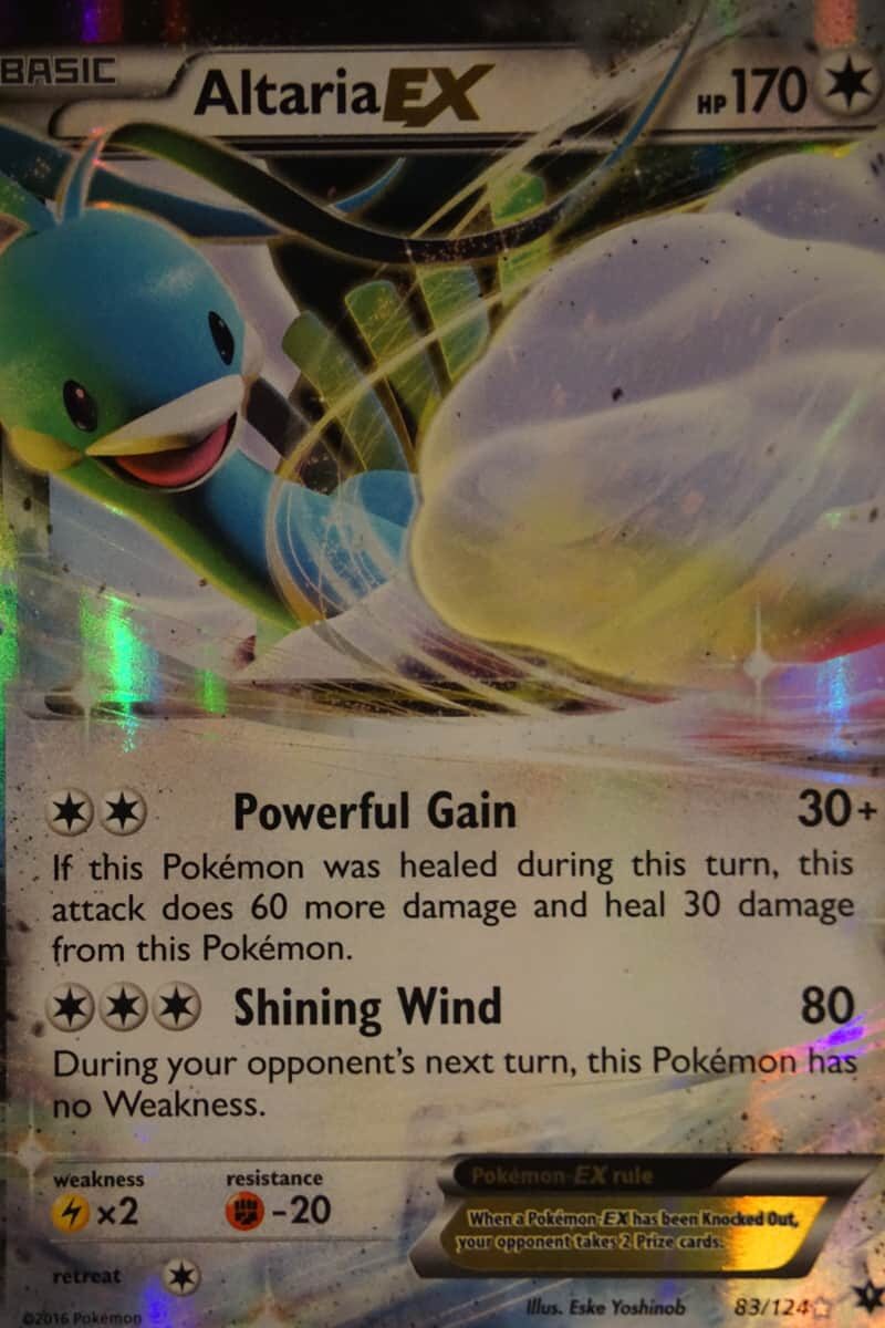 Altaria EX 83/124 - Pocket Monster Altaria EX 83/124 - Pocket Monster