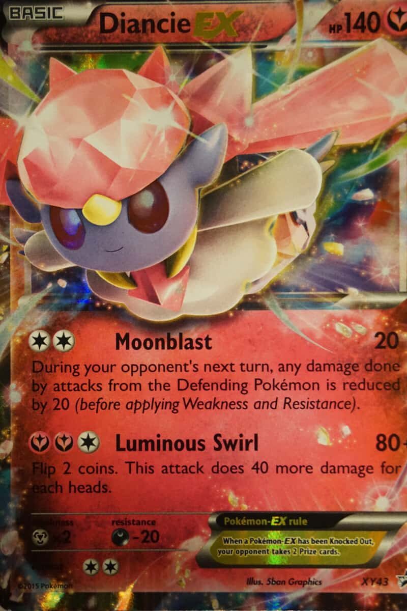 Diancie-EX XY43 - Pocket Monster Diancie-EX XY43 - Pocket Monster