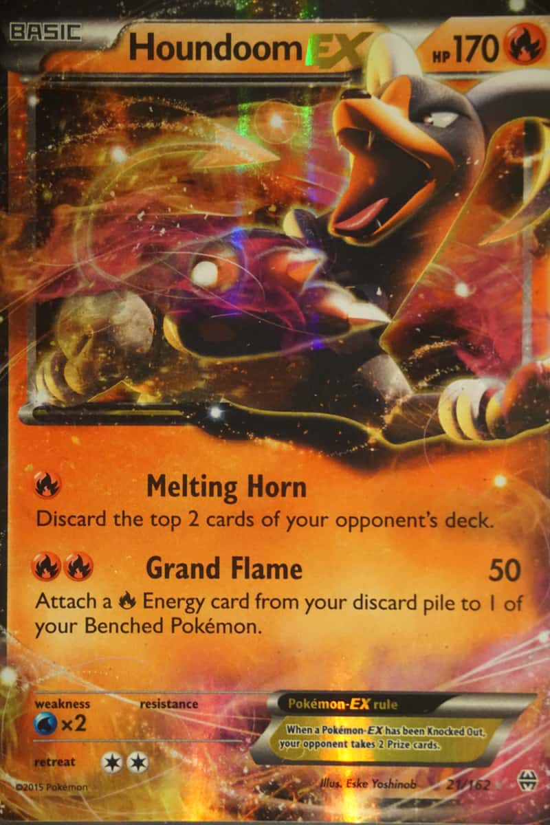 Houndoom EX 21/162 - Pocket Monster