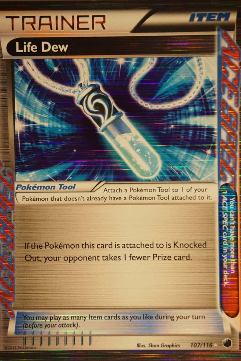 Life Dew 107/116 Holo Rare