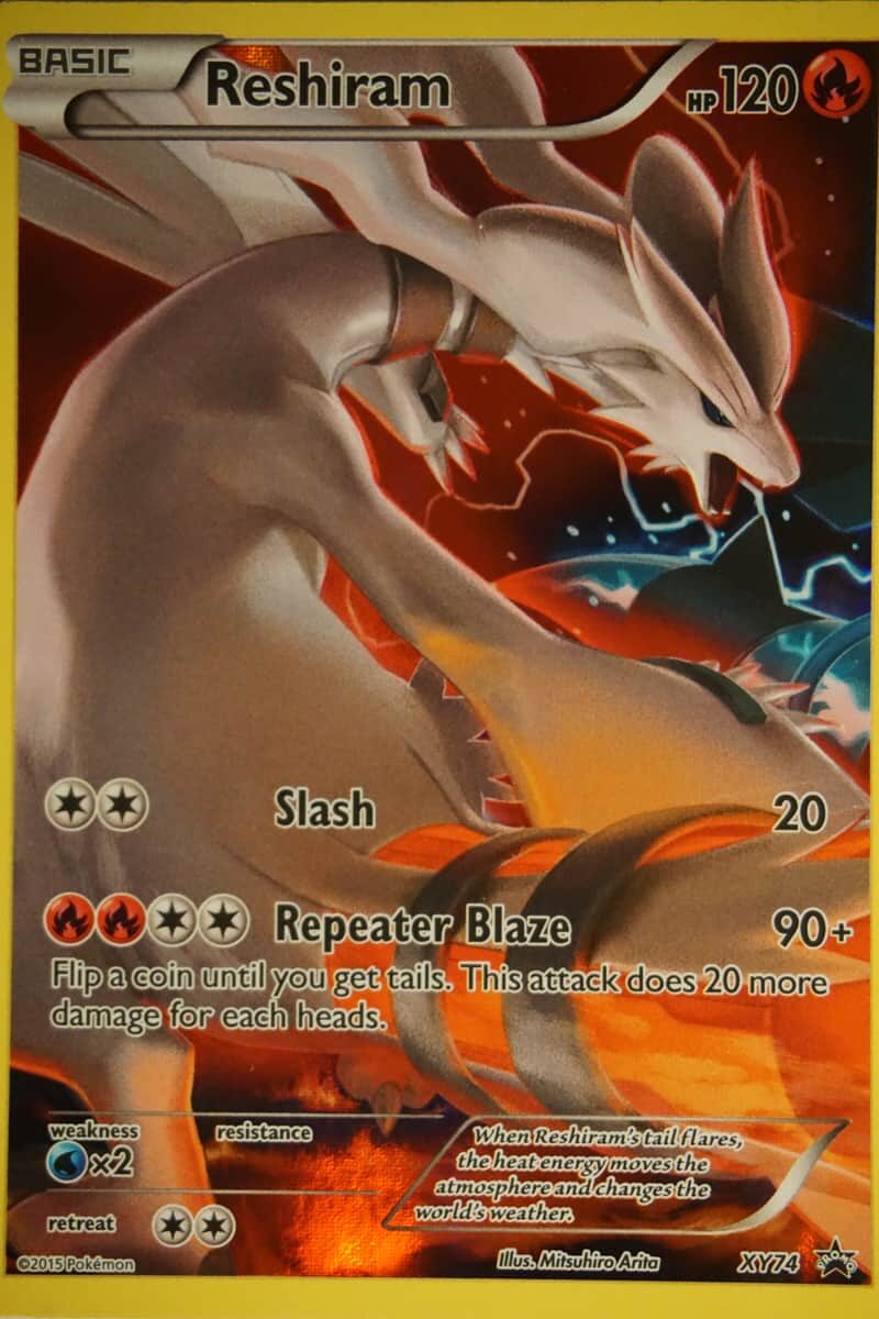 Reshiram XY74 Full Art Promo