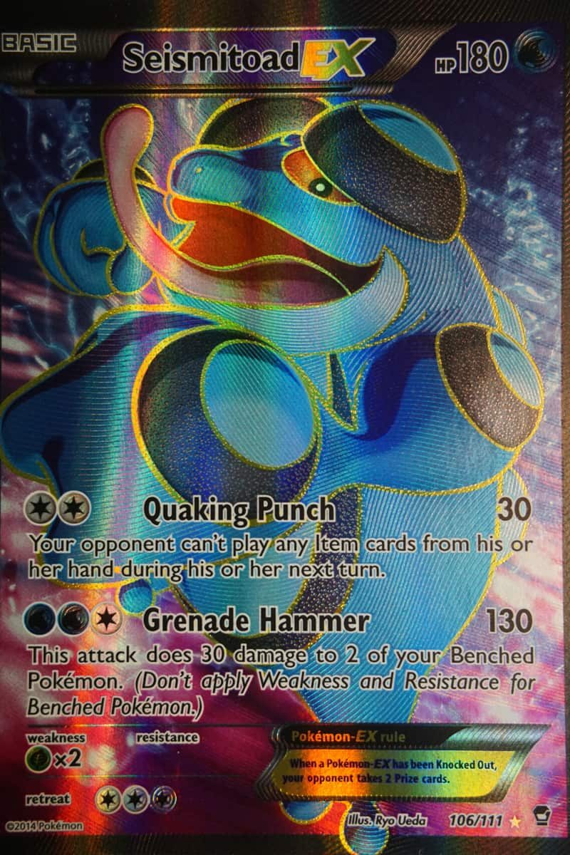 Seismitoad EX 106/111 Full Art