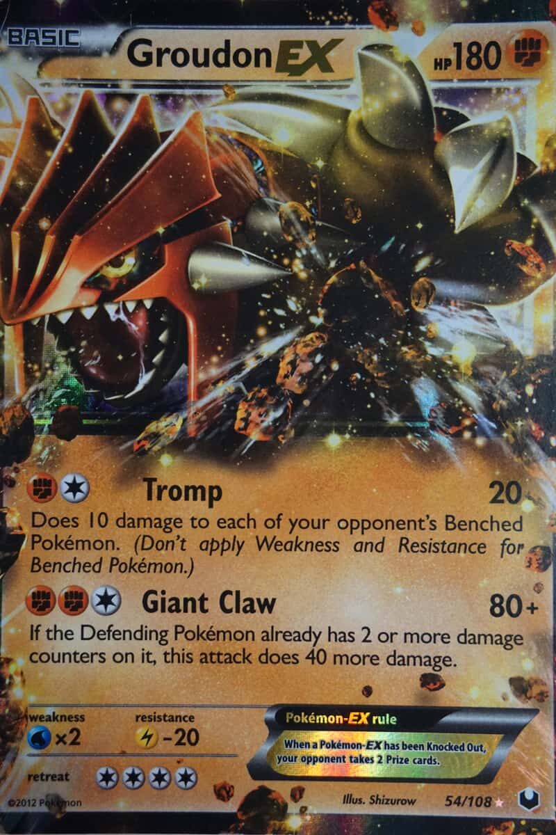 Groudon-EX 54/108