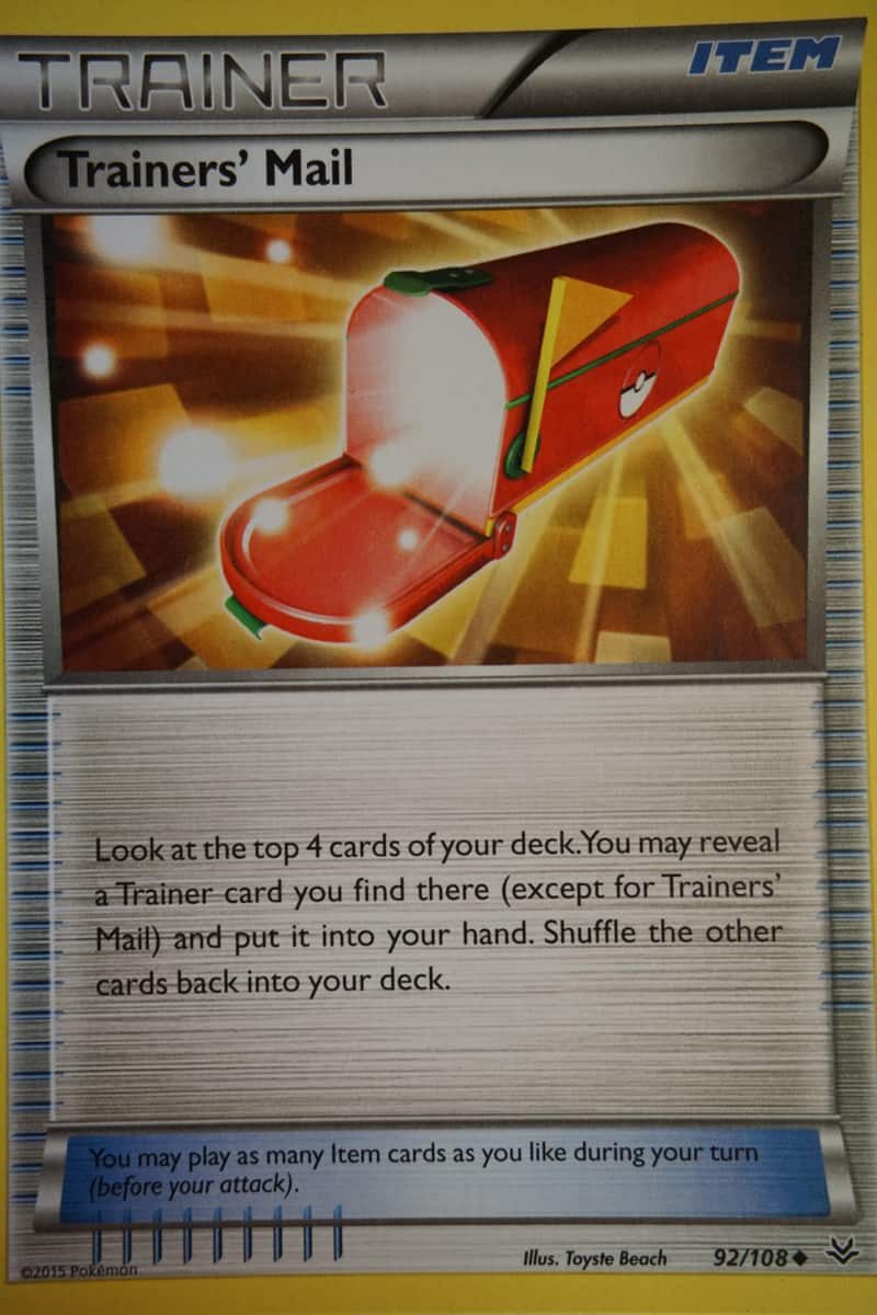 Trainers' Mail 92/108 Uncommon