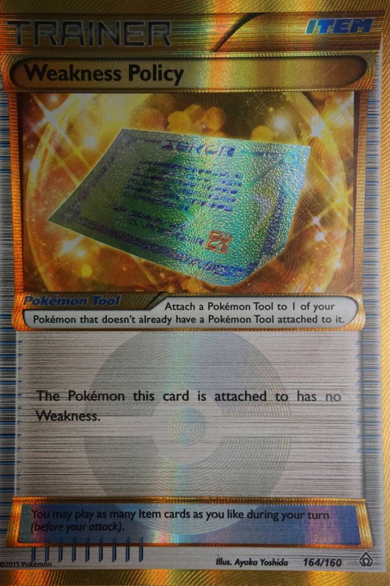 Weakness Policy 164/160 Secret Rare