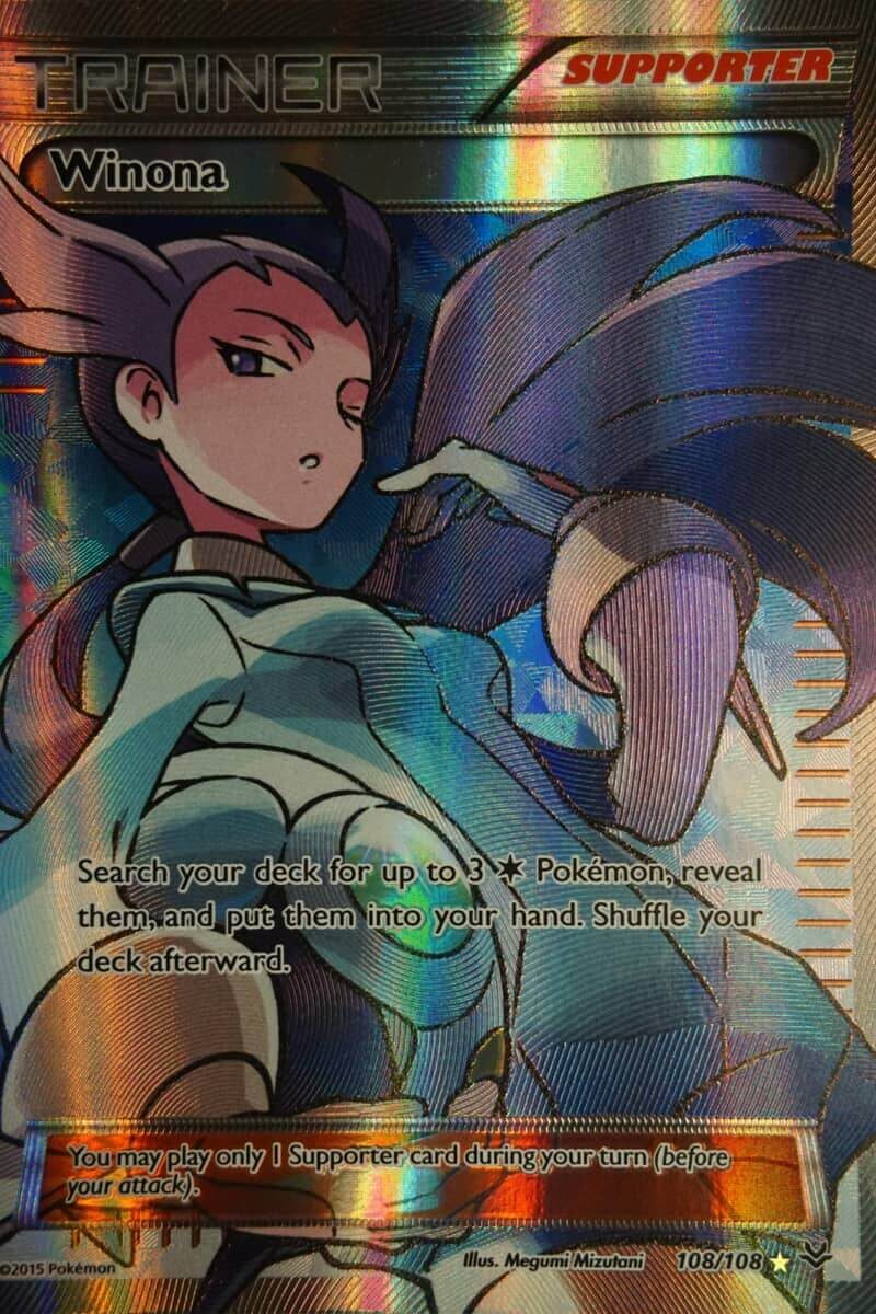 Winona 108/108 Full Art - Pocket Monster Winona 108/108 Full Art - Pocket Monster