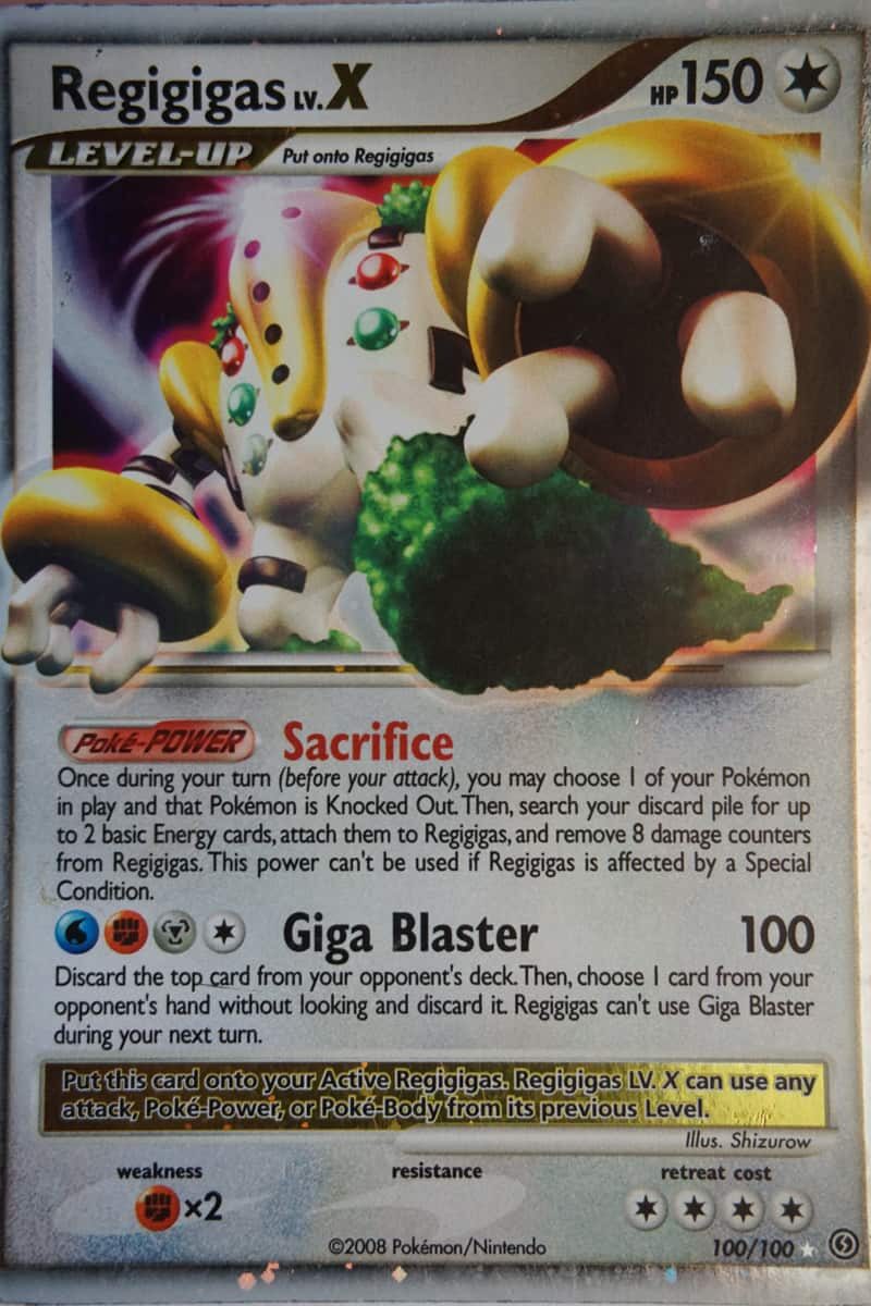 Regigigas LV.X 100/100 Ultra Rare