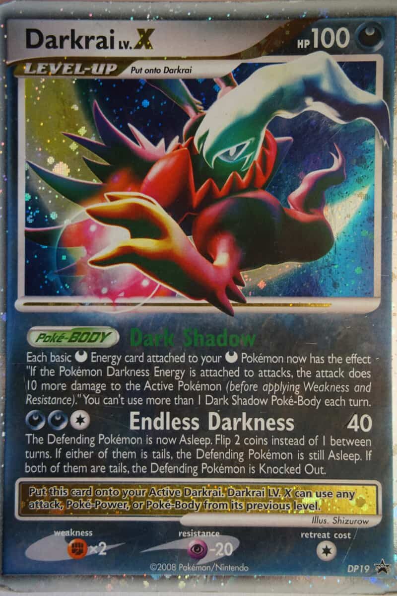 Darkrai LV.X DP19 Ultra Rare