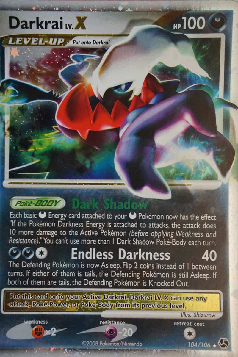 Darkrai Lv.X 104/106 Ultra-Rare