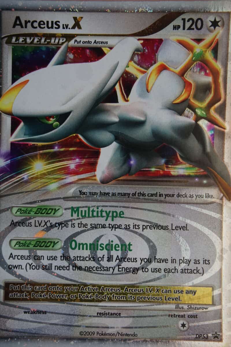 Arceus LV.X DP53 Ultra Rare