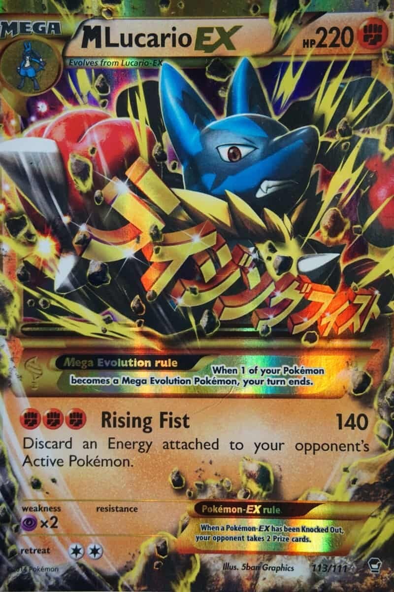 M Lucario EX 113/111
