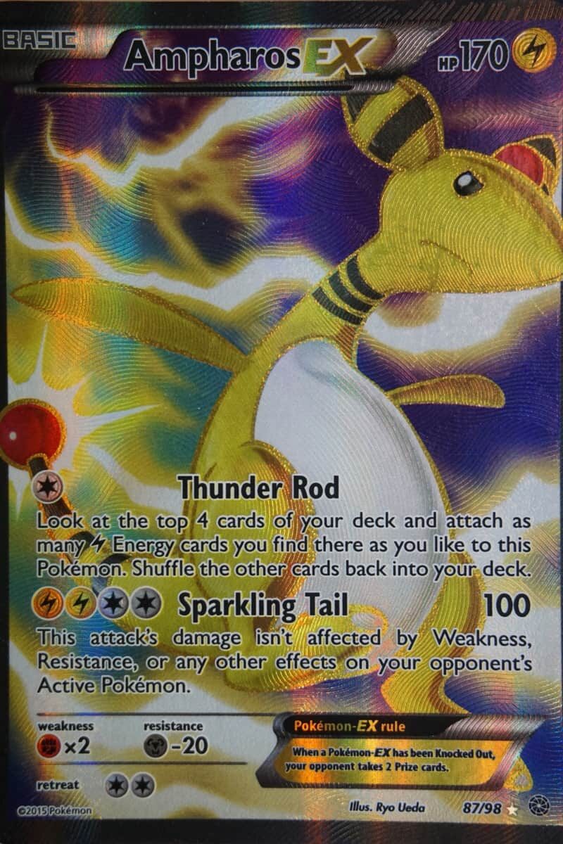 Ampharos EX 87/98 Full Art