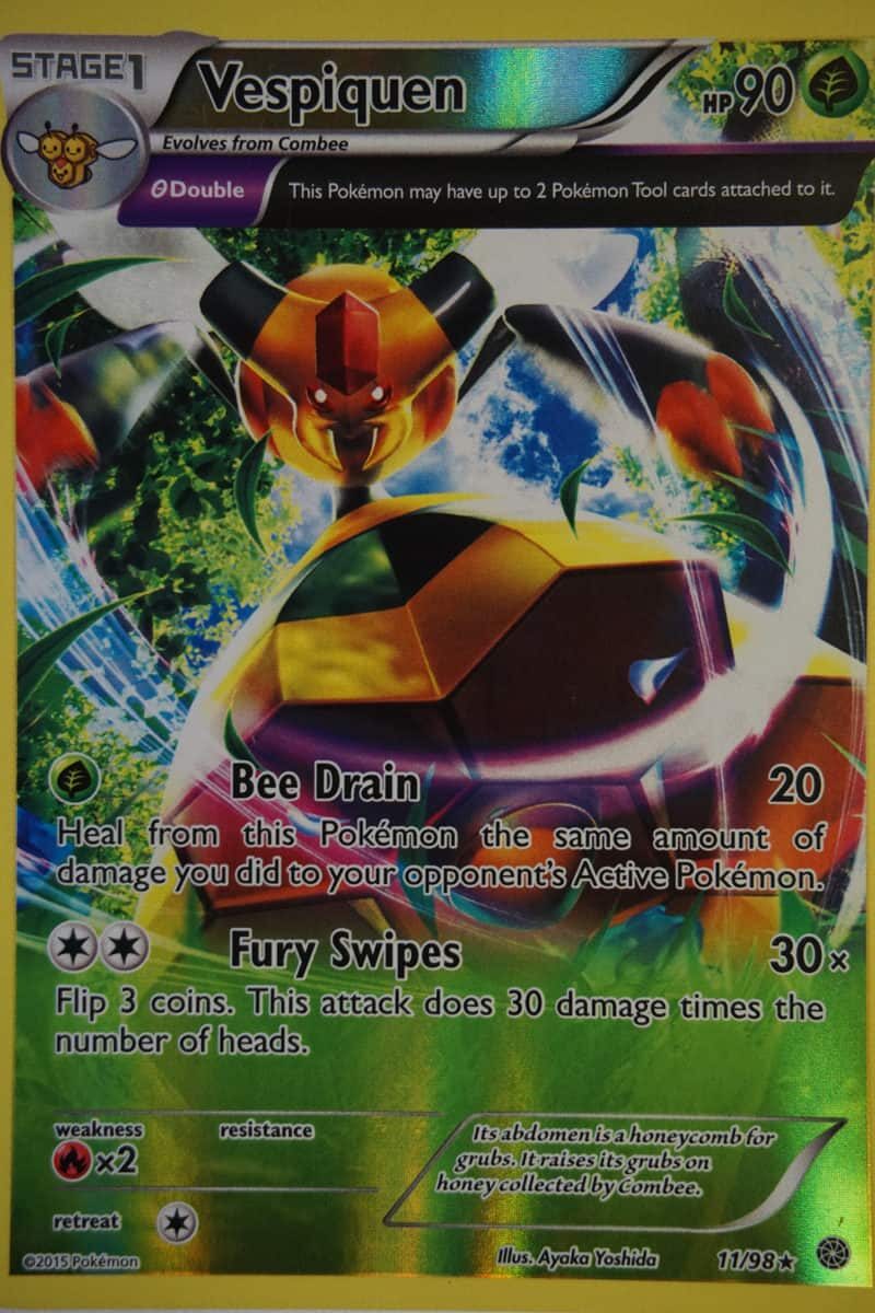 Vespiquen 11/98 Rare Reverse Holo