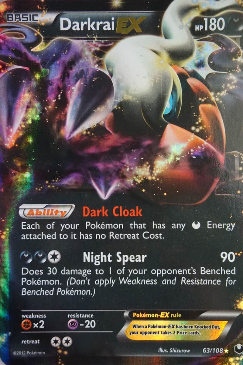 Darkrai EX 63/108