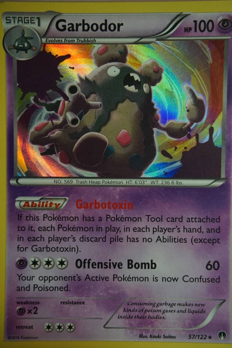 Garbodor 57/122 Holo Rare