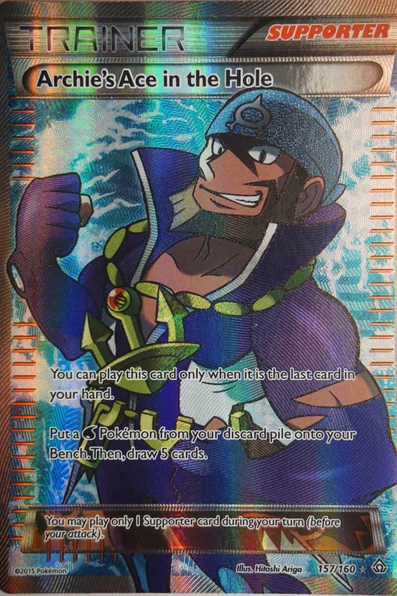 Archie's Ace in the Hole 157/160 Full Art