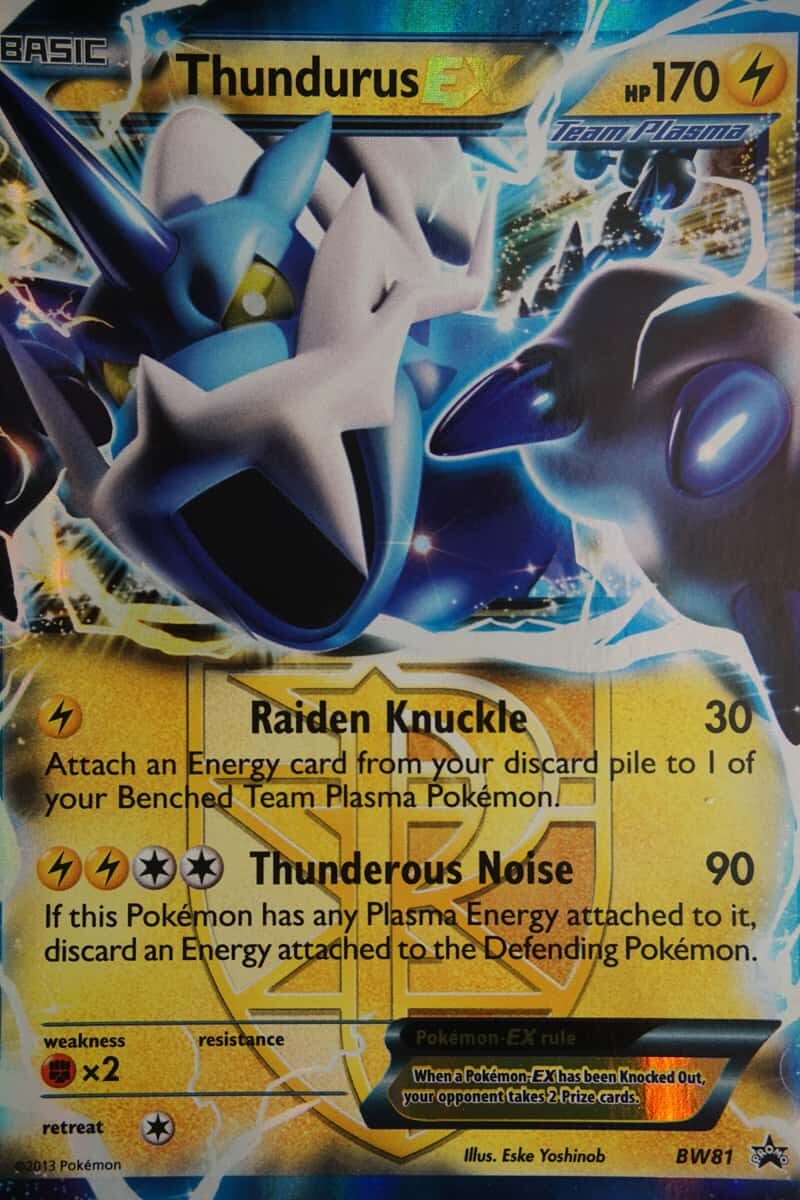 Thundurus EX BW81