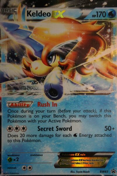 Keldeo EX BW61