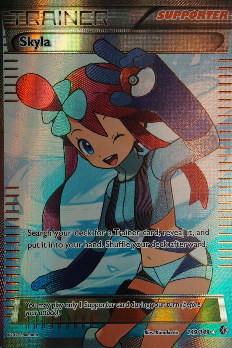 pokemon card trainer skyla Skyla 122/122(CGC Universal Grade 8.5) main image 1
