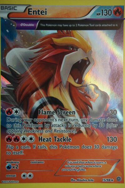 Entei 15/98 Holo Rare