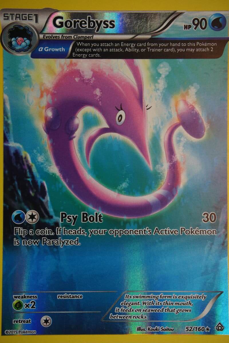 gorebyss pokemon card TCG EX Legend Maker Non-Holo Pokemon 17/92 Water Water eBay Auction Item 115719768888 TCG
