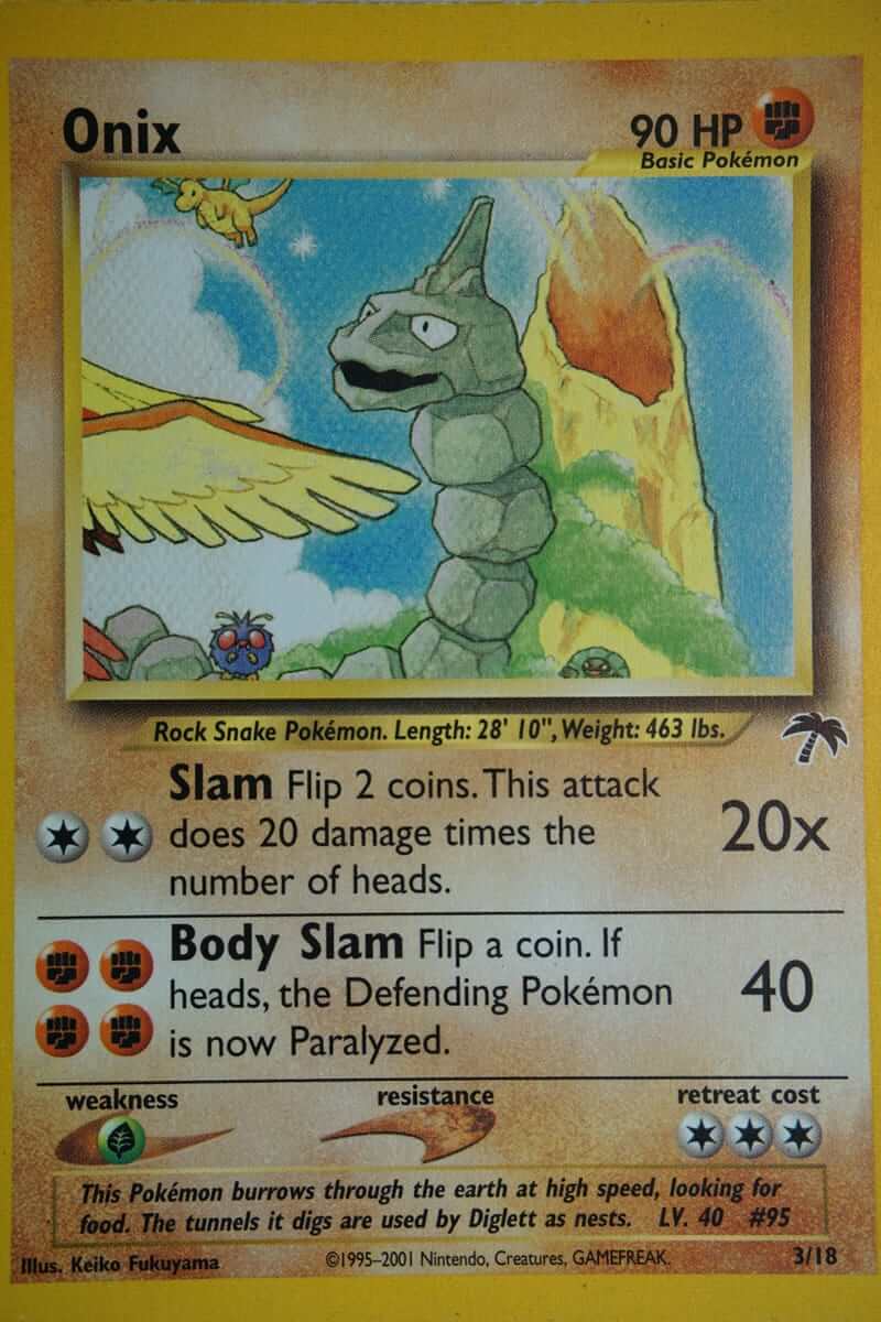 Onix 3/18 - Pocket Monster