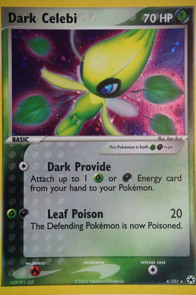 Dark Celebi 4/101 Holo Rare