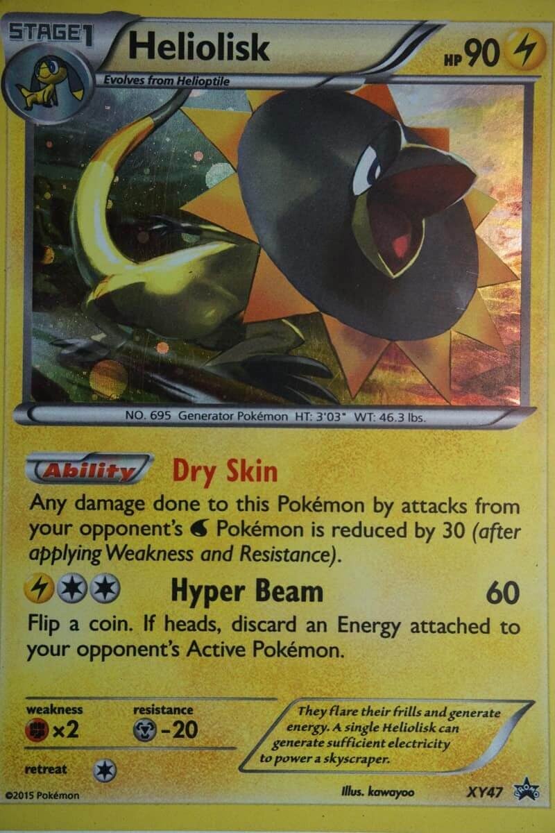 Heliolisk XY47 Holo Promo