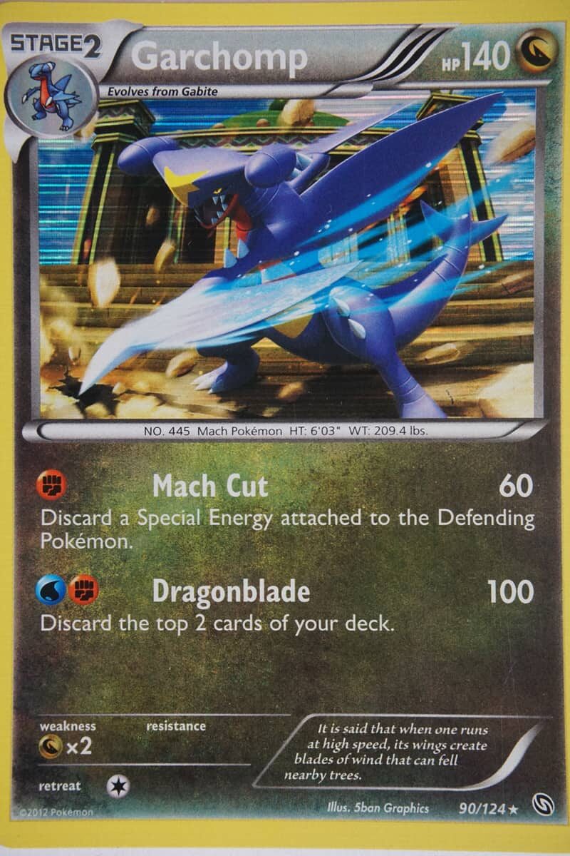 Garchomp 90/124 Holo Rare