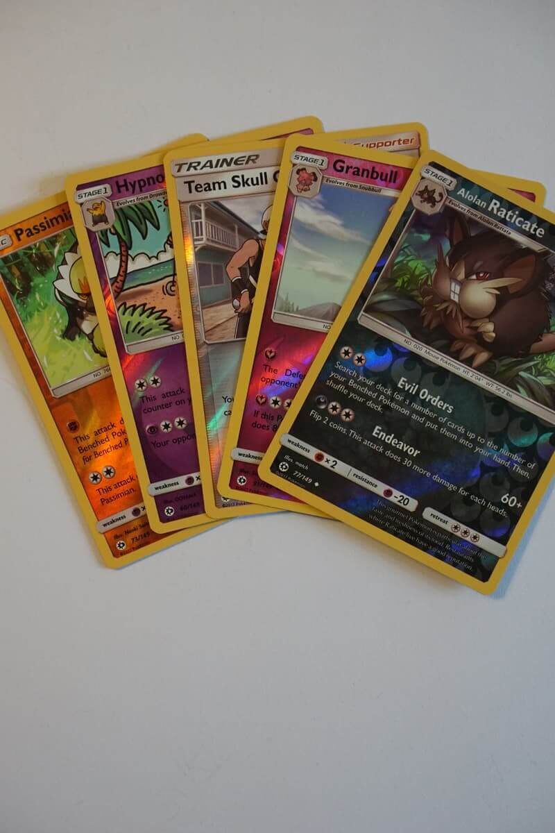 5 Sun and Moon glimmerkort