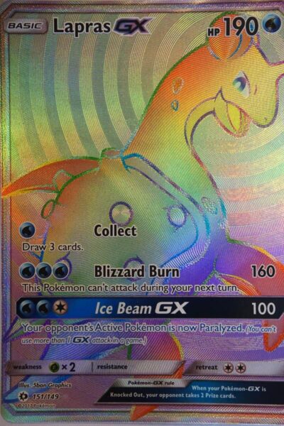 Lapras GX 151/149 Secret Rare