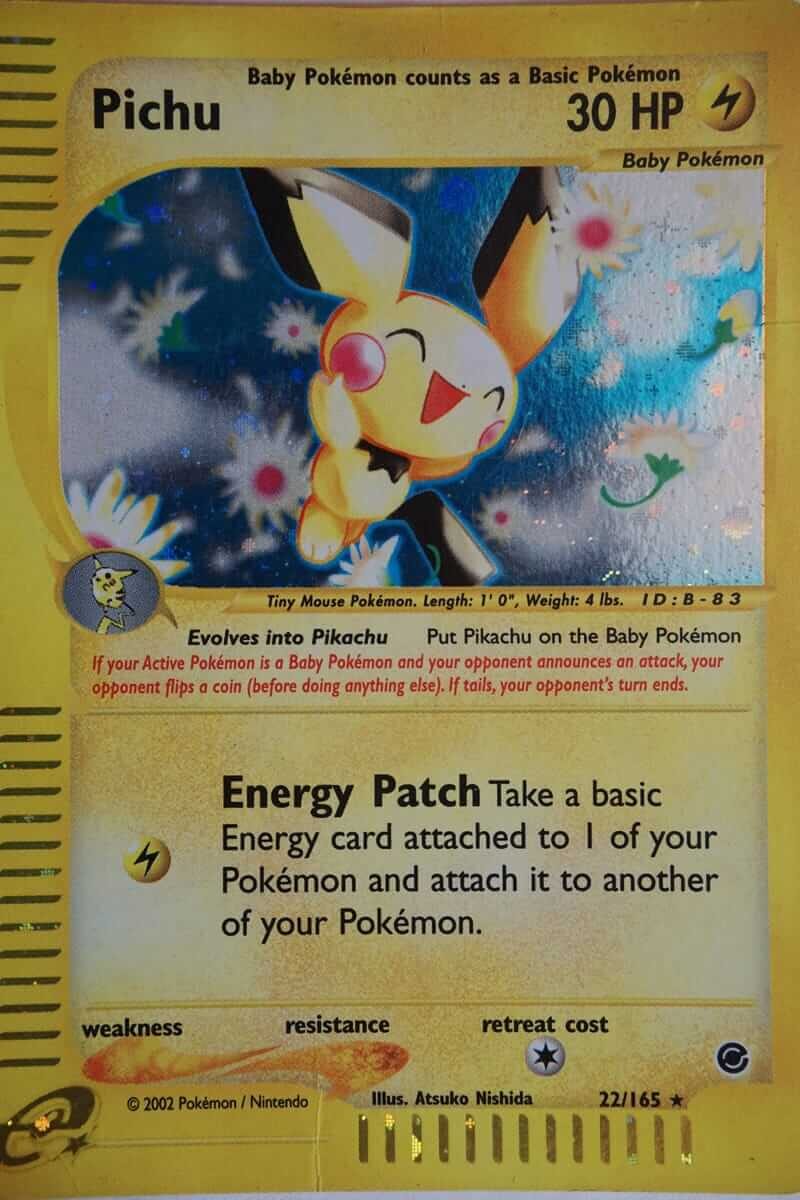 Pichu 22/165 Holo Rare