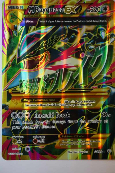 M Rayquaza EX 98/98 stor