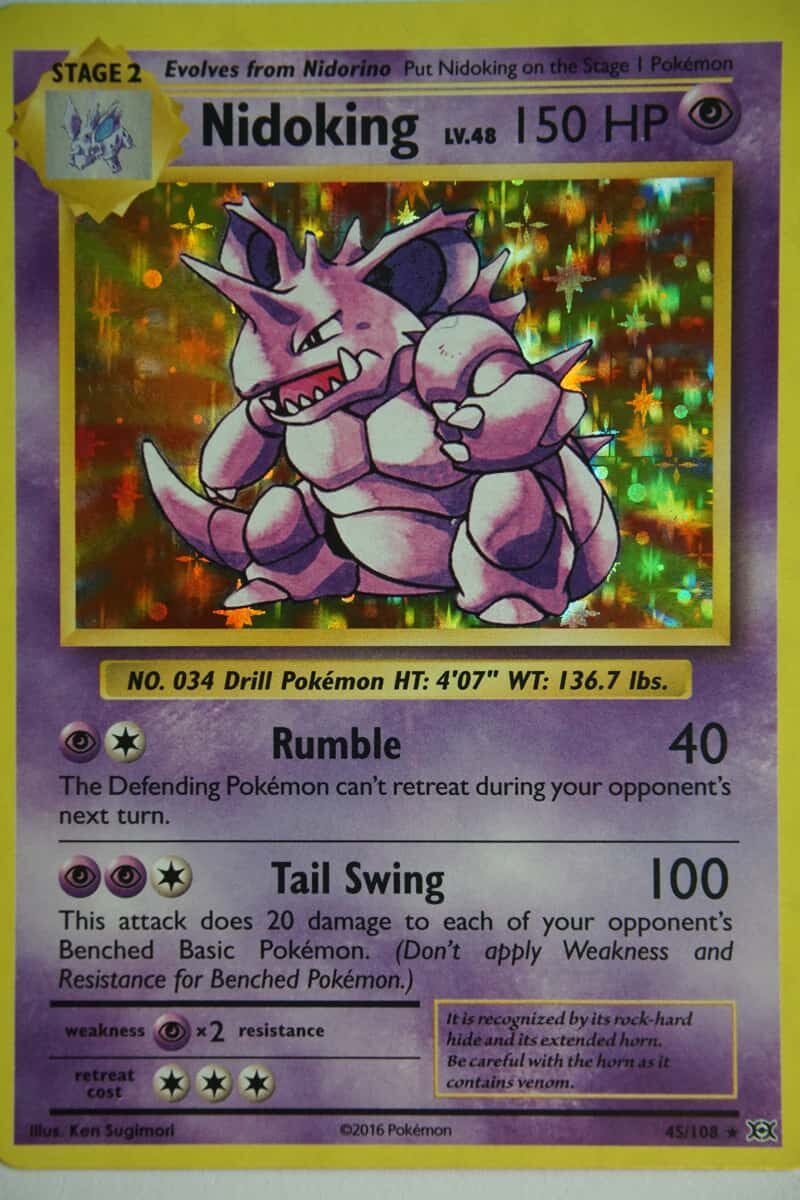 Nidoking 45/108 Holo