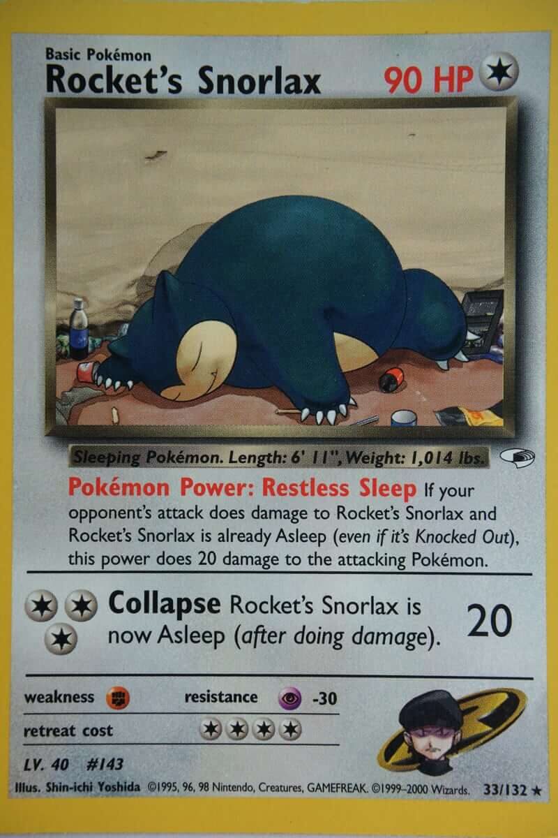 Rocket's Snorlax 33/132