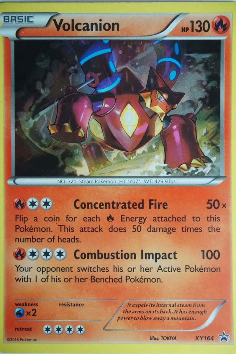 Volcanion XY164 Holo Promo