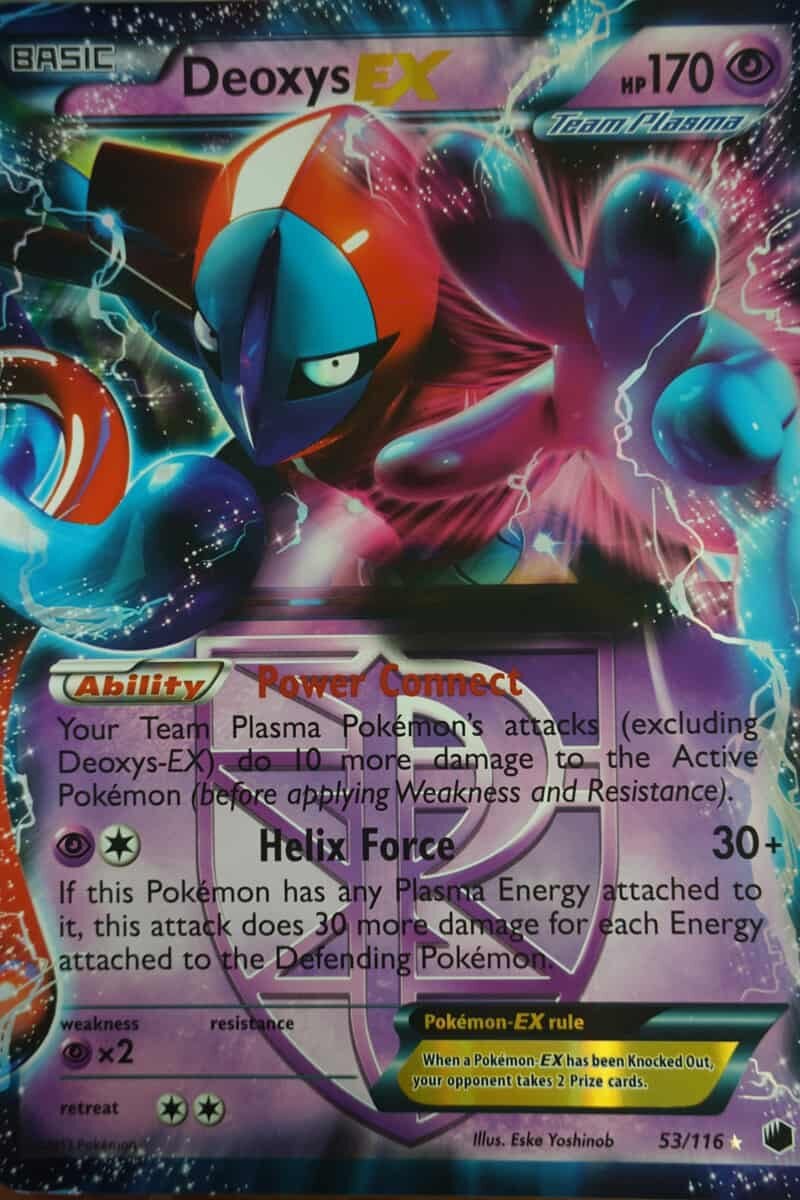 Deoxys EX 53/116 stor