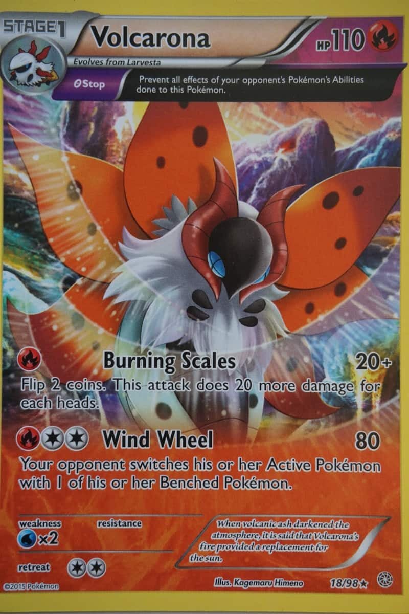 Volcarona 18/98 Full Art
