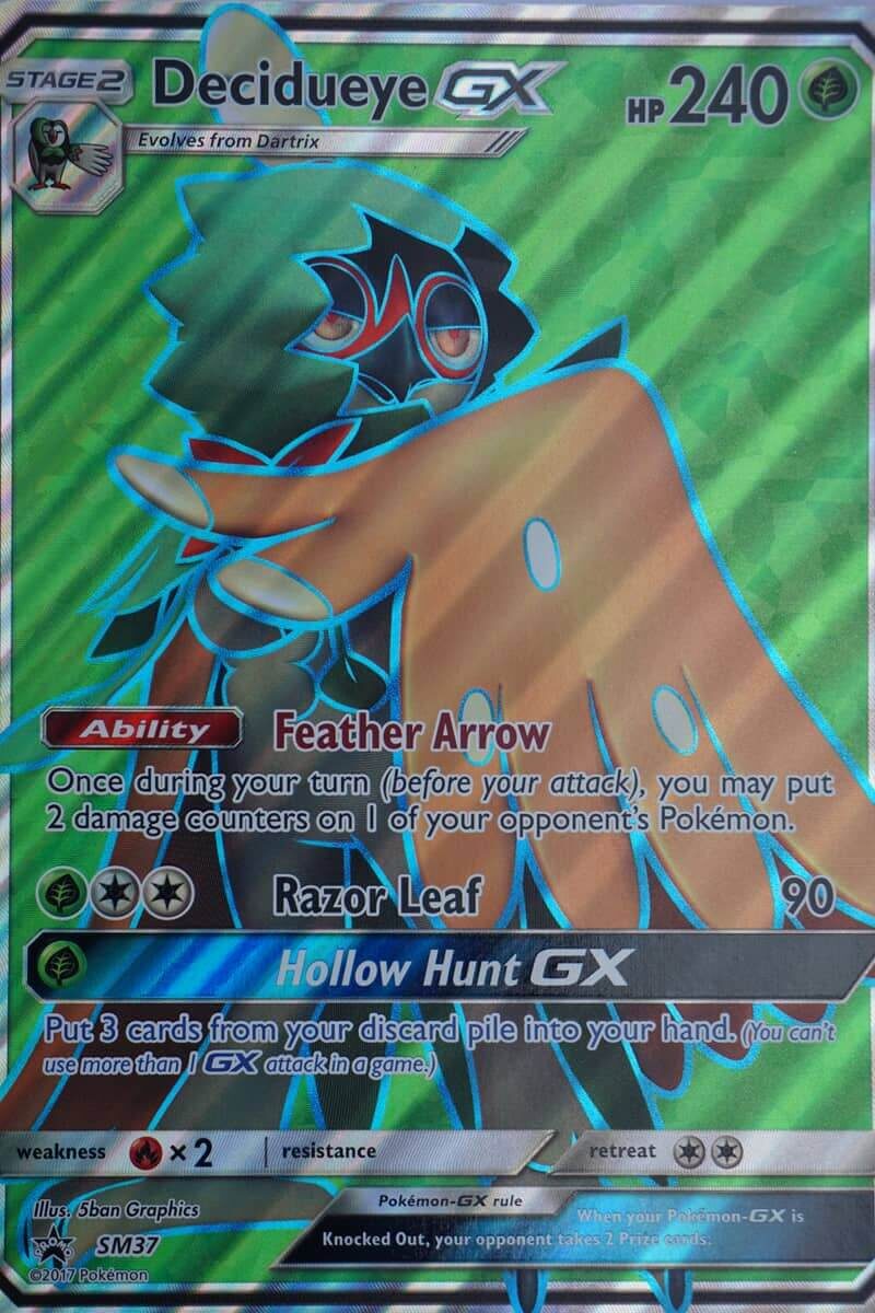 Decidueye GX SM37 stor