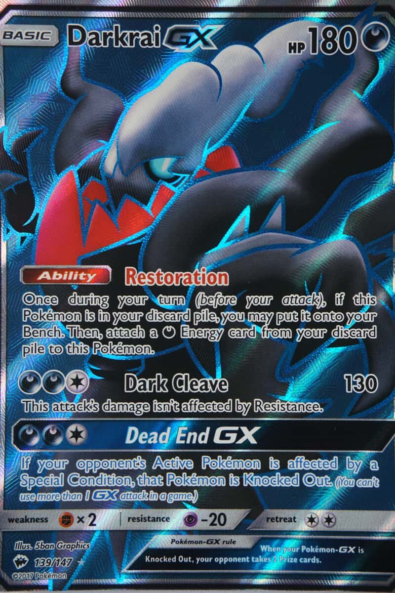 Darkrai GX 139/147 Full Art