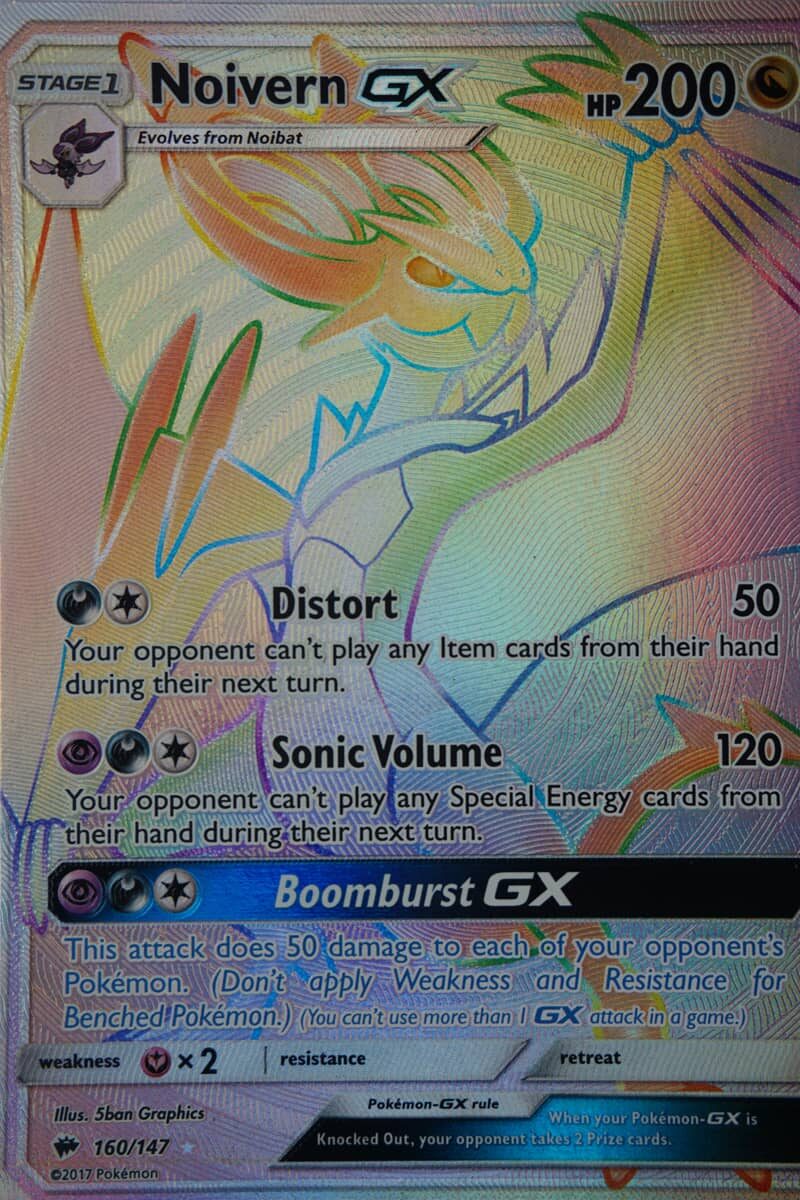Noivern GX 160/147 Hyper Rare