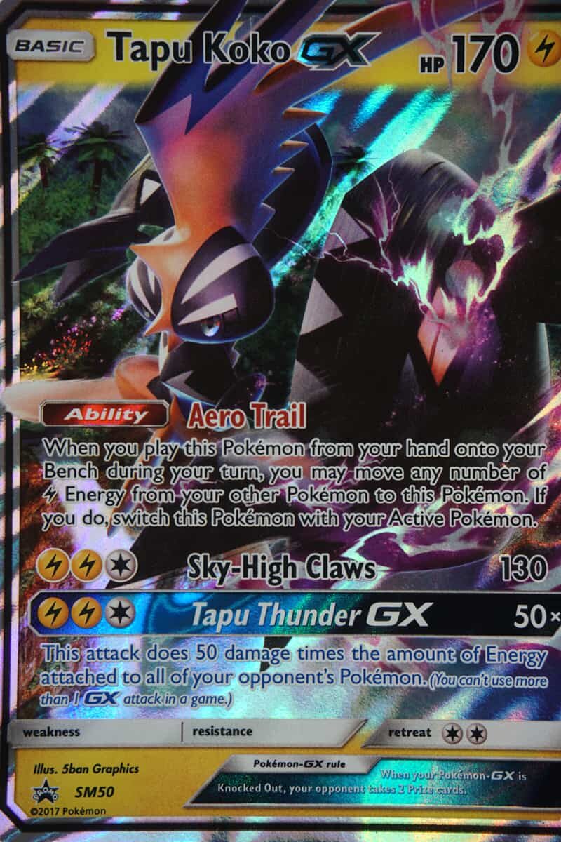 Shiny Tapu Koko GX SM50